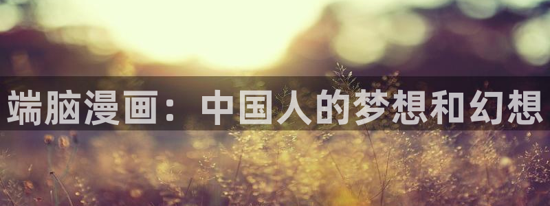 韩漫系列漫画大全：端脑漫画：中国人的梦想和幻想